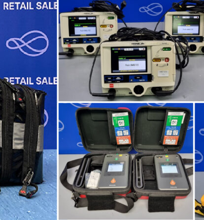 used defibrillators available to buy via the Hilditch Group retail sales shop or our regular auctions